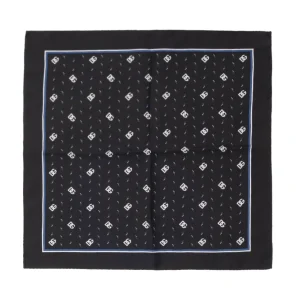 Pochette da taschino con stampa DG Dolce & Gabbana