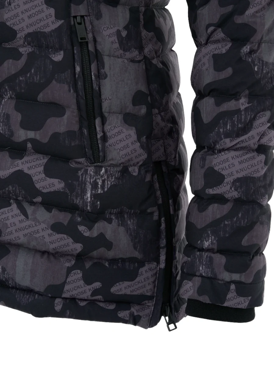 Giubbino Lightweight Stampato Allover Moose Knuckles - immagine 5