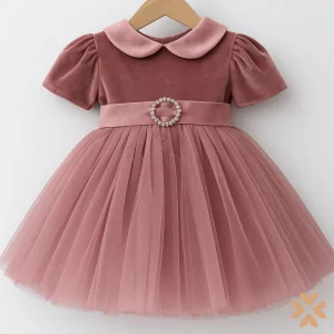 Abito elegante tulle e velluto - Isabel&Martinez