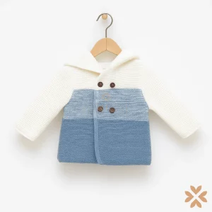 Giacca in maglia con cappuccio - Isabel&Martinez