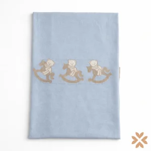 Coperta in filo cavalli a dondolo - Isabel&Martinez