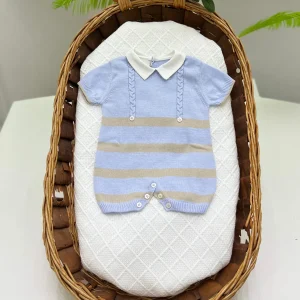 Pagliaccetto in filo a righe