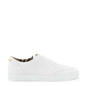Sneaker in Pelle Bianca Burberry