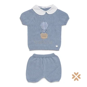 Completo in filo con mongolfiera - Juliana