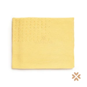 Coperta in filo gialla - Juliana
