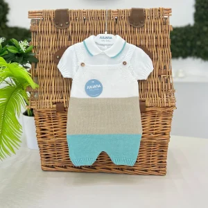 Salopette e shirt in filo - Juliana