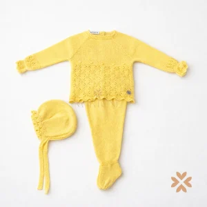 Tutina spezzata con cuffietta - Juliana