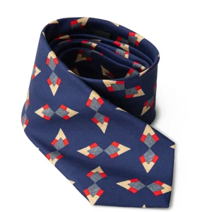 Cravatta  blu in seta Giorgio Armani