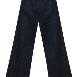 Jeans a Vita Alta con Gamba Larga Coperni