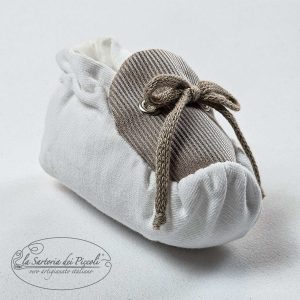 Babbucce con laccio - La Sartoria Dei Piccoli