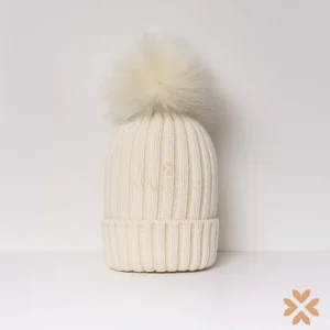 Cappello con pompon