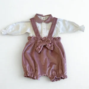 Pagliaccetto velluto  - La Sartoria Dei Piccoli