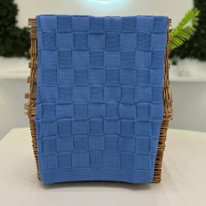 Coperta lana quadroni