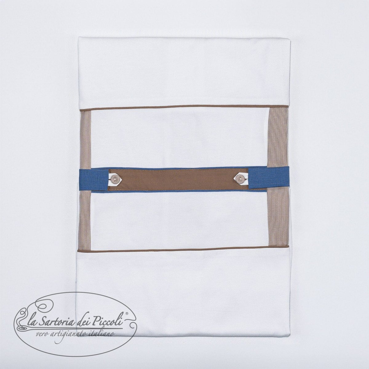 Coperta con bottoni a contrasto - La Sartoria Dei Piccoli - immagine 2