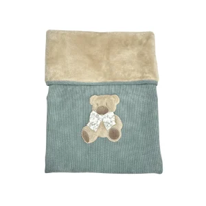 Coperta reversibile orsetto - La Sartoria Dei Piccoli