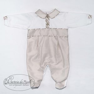 Tutina intera in shantung