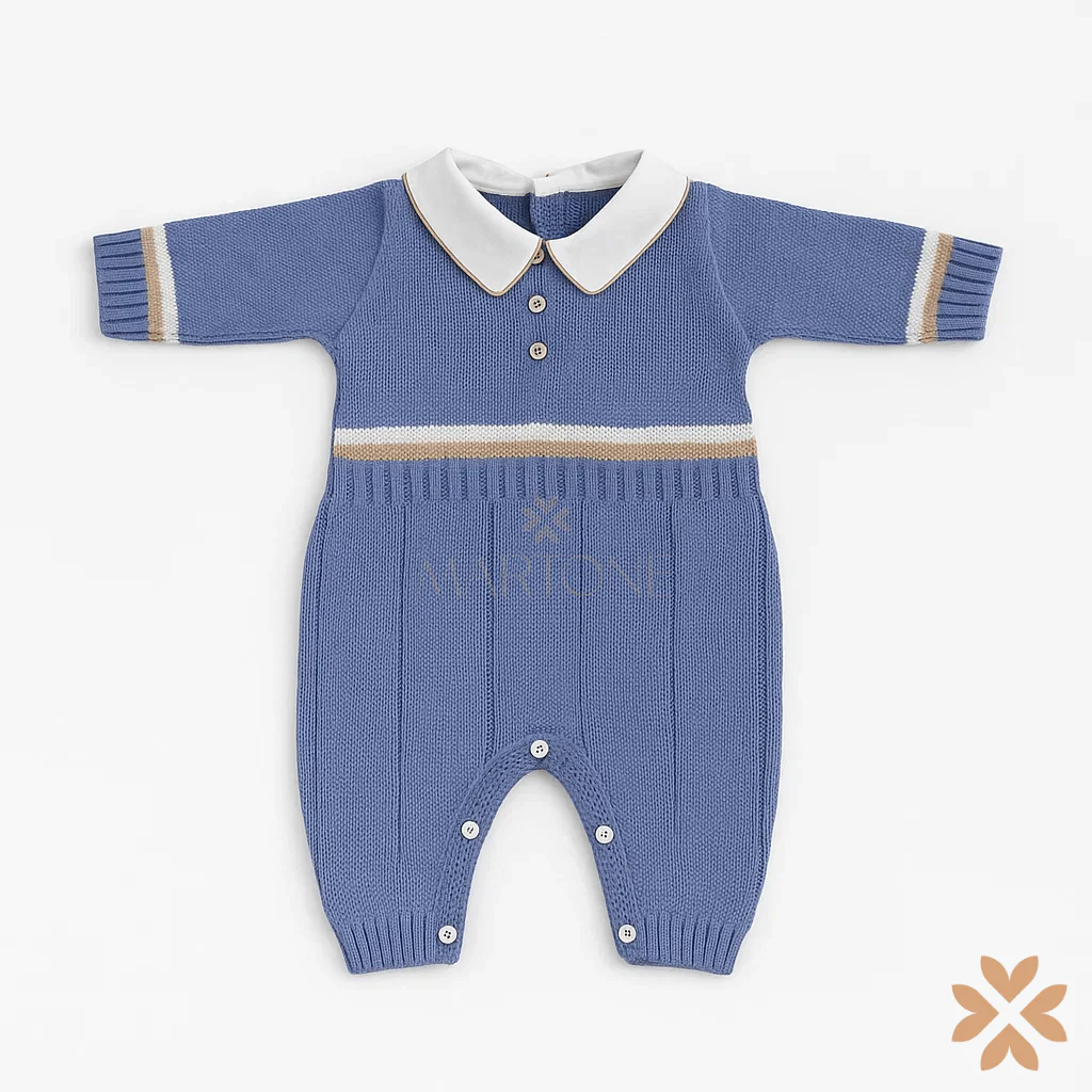 Tutina in maglia - La Sartoria Dei Piccoli - immagine 2