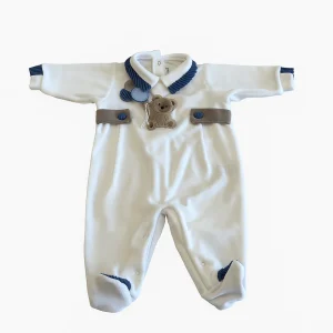 Tutina intera ciniglia  - La Sartoria Dei Piccoli