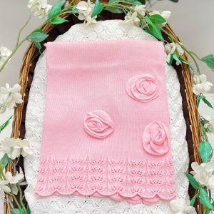Coperta in filo rose - Le Coconné