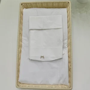 Set lenzuola cotone fiocco