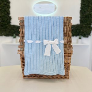 Le Dodò - Coperta in filo con passanastro