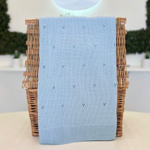 Le Dodò - Coperta in filo traforato