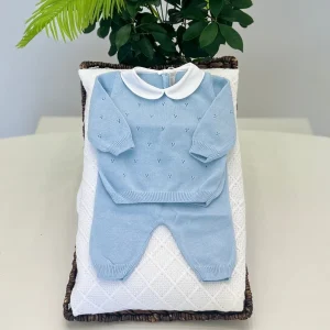 Le Dodò - Tutina spezzata in filo di cotone