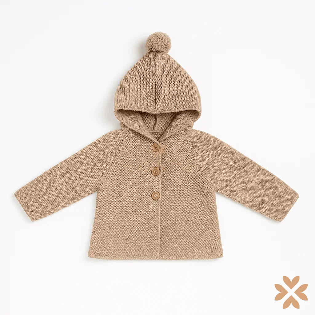 Cardigan con cappuccio - Li&Me - immagine 2