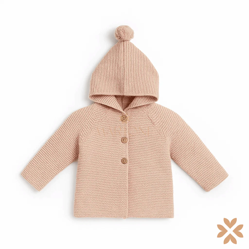 Cardigan con cappuccio - Li&Me - immagine 2