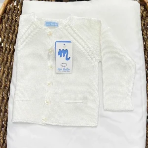 9271 -  Cardigan Mac Ilusion - Bianco