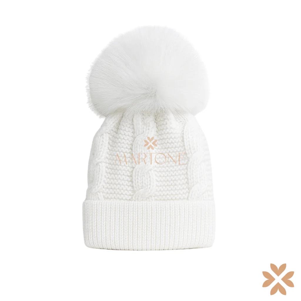 Cappello in maglia intrecciata - immagine 2