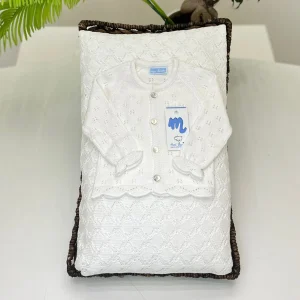 Cardigan in filo panna - Mac Ilusion