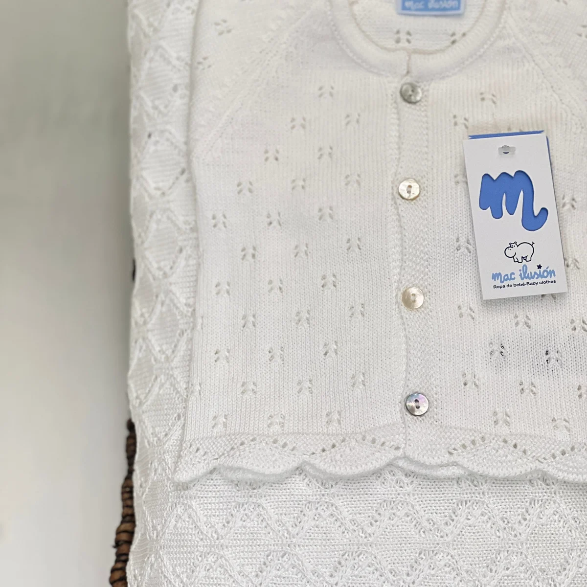 Cardigan in filo panna - Mac Ilusion - immagine 3