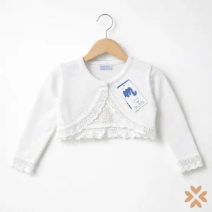 Scaldacuore in filo di cotone bianco - Mac Ilusion