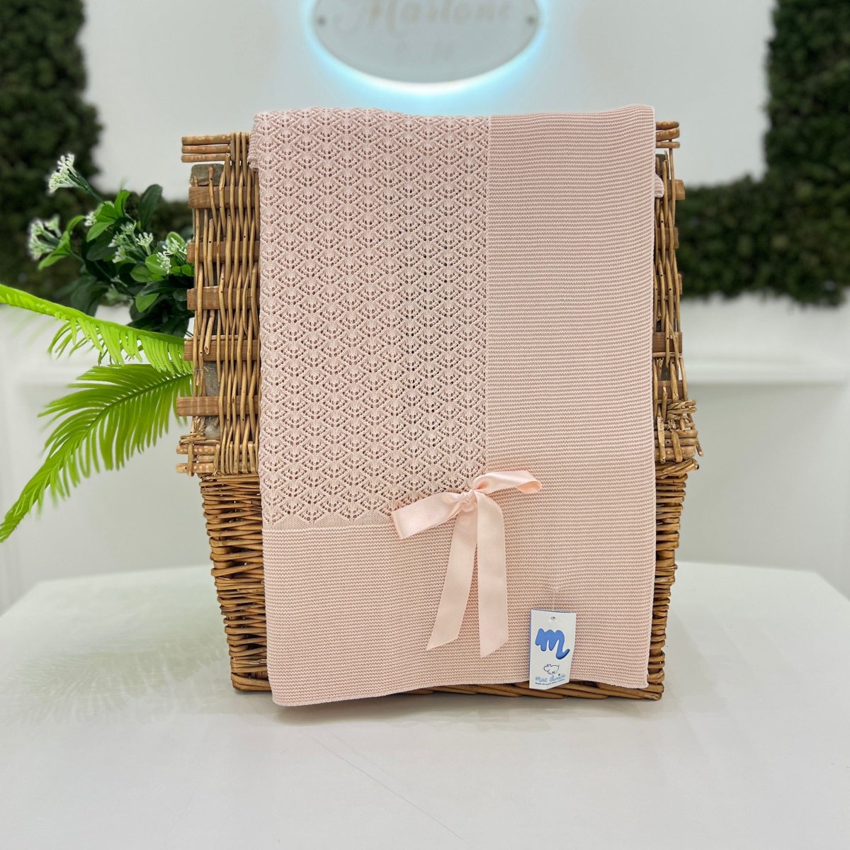 Coperta in filo con fiocco - Mac Ilusion - immagine 2