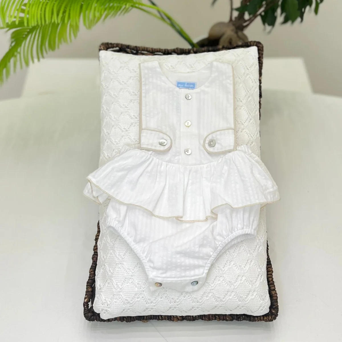 Salopette con balza - Mac Ilusion