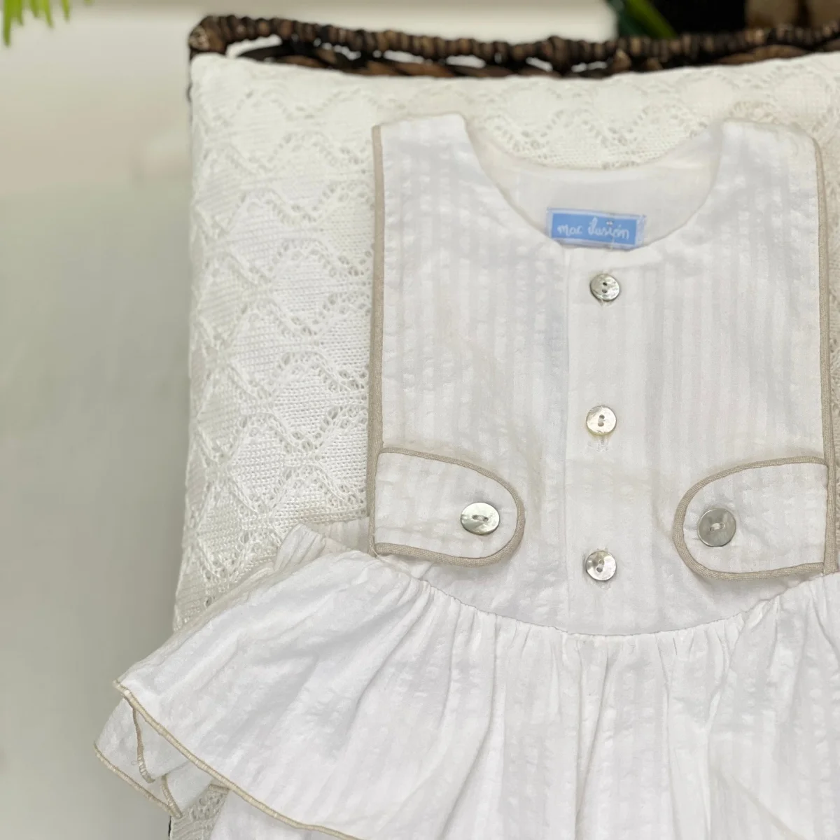 Salopette con balza - Mac Ilusion - immagine 3