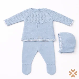 Tutina cielo in filo di cotone - Mac Ilusion