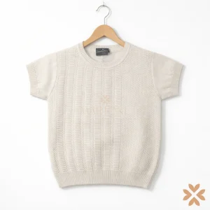 T-Shirt in filo lavorato - Manuell&Frank