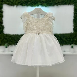 Abito tulle e macramé - Marta Y Paula