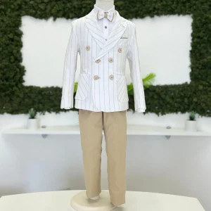 Abito doppiopetto gessato