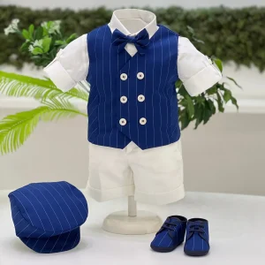 Completo doppiopetto gessato