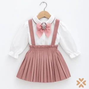 Coordinato in plissè