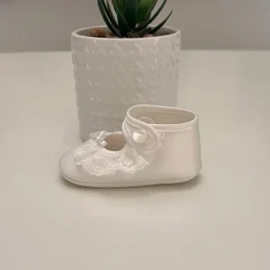 Scarpina Battesimale 1 - Panna