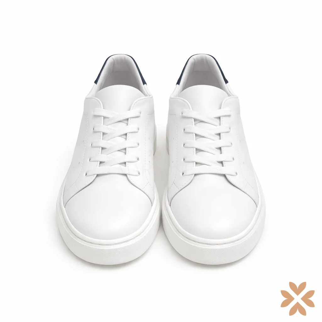 Sneakers bimbo talloncino blu - immagine 3