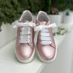 Sneakers lacci in raso - Martone