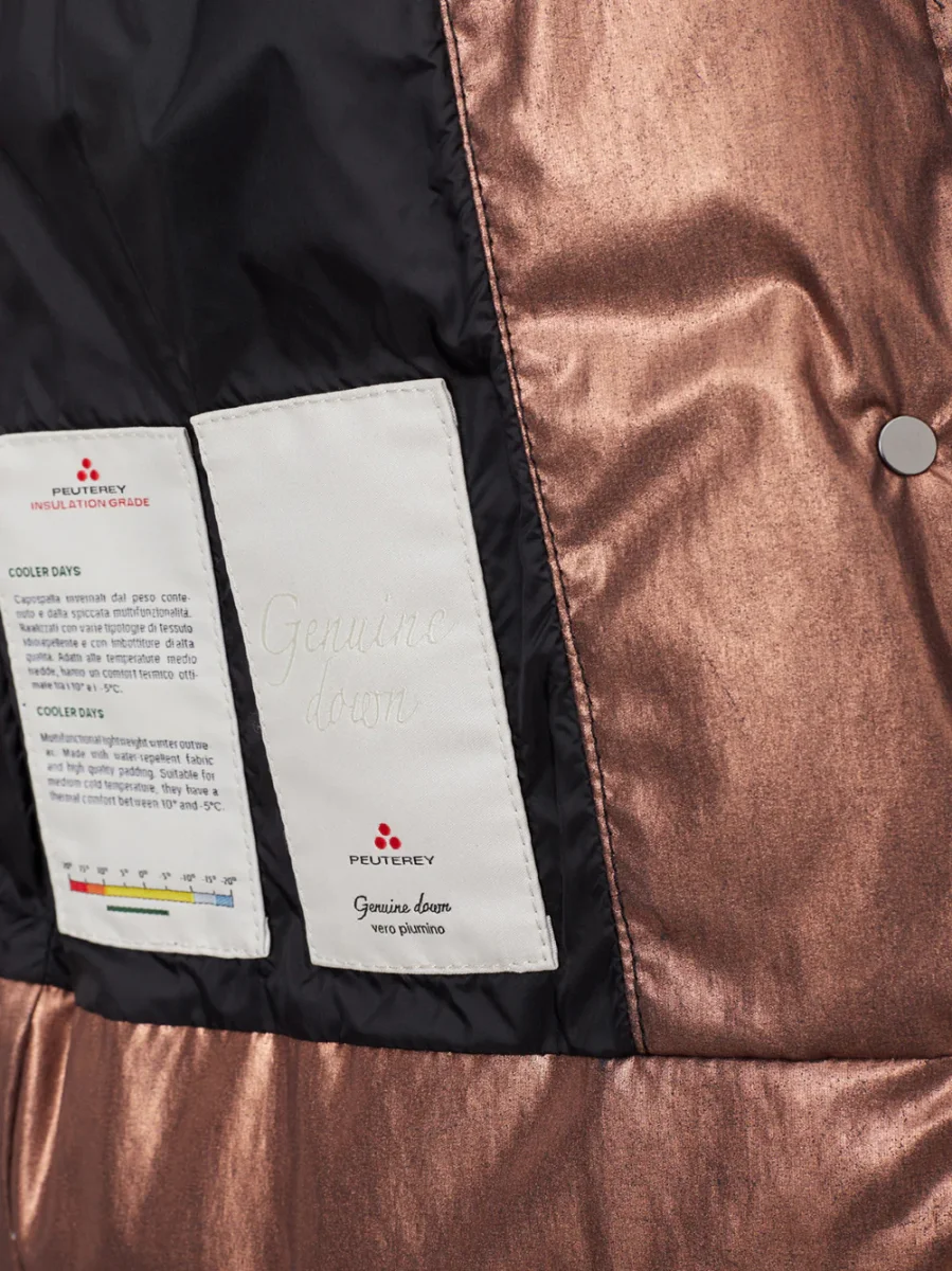 Giubbino Imbottito Bronzo Metal 'Mils' Peuterey - immagine 6