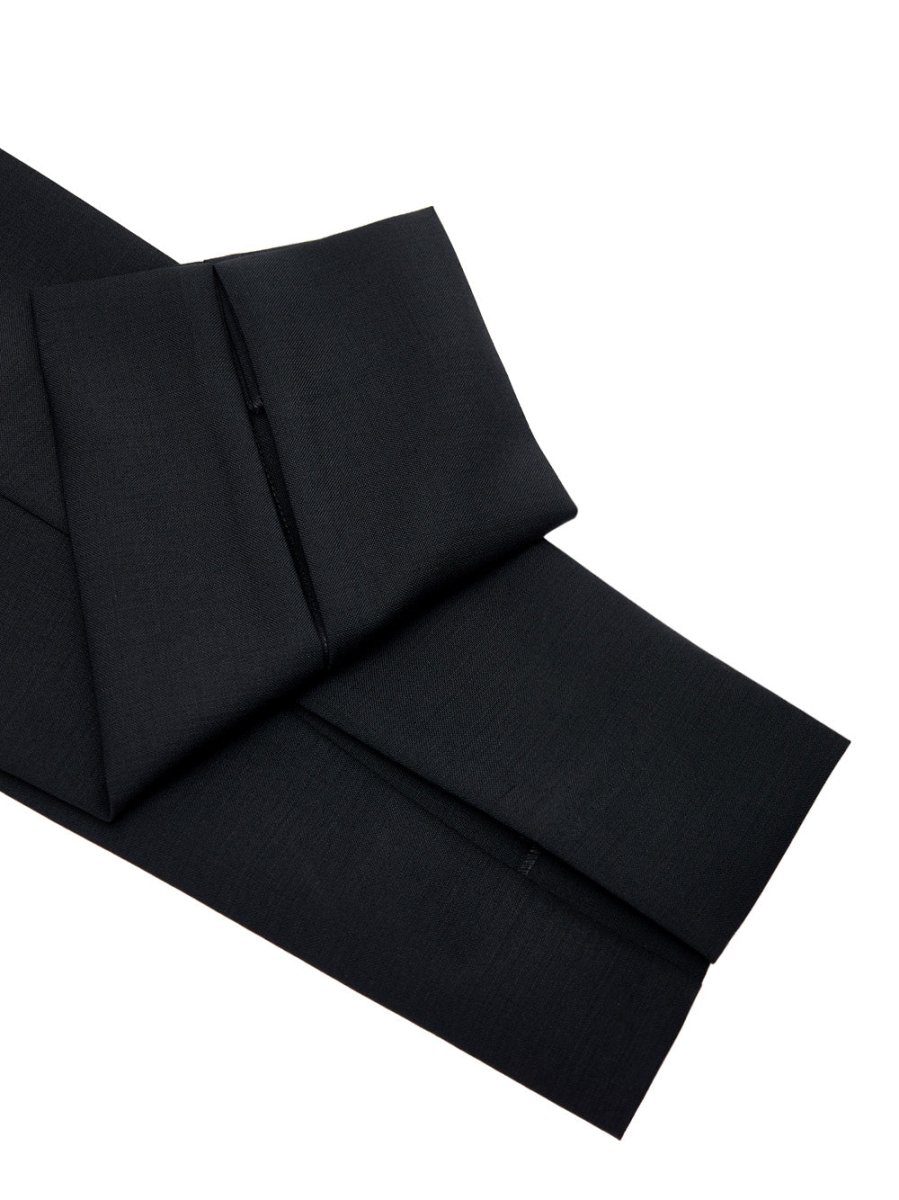 Pantalone Sartoriale Nero con Dettaglio Metallico Gucci - immagine 5