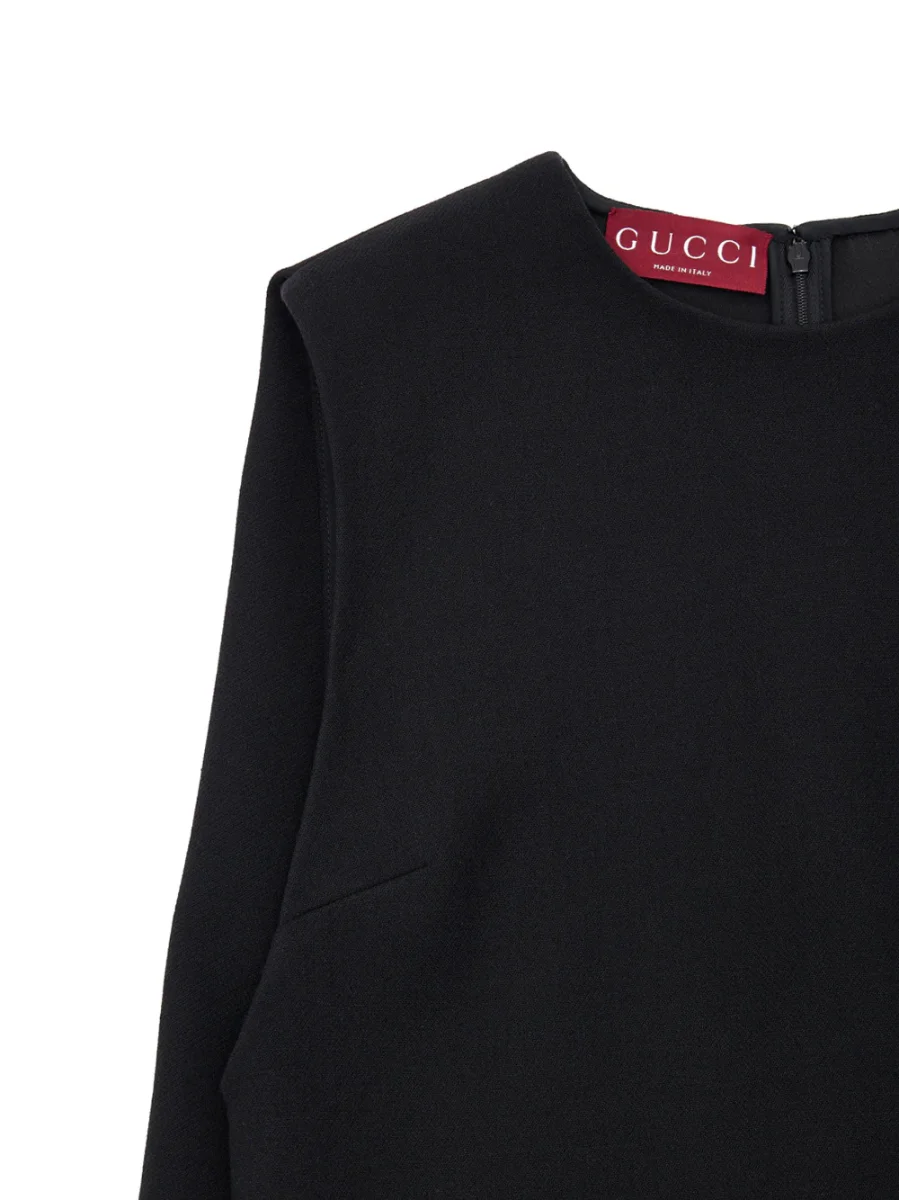 Abito Corto Senza Maniche a Campana Gucci - immagine 5