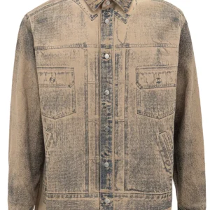 Overshirt con stampa all over Dior